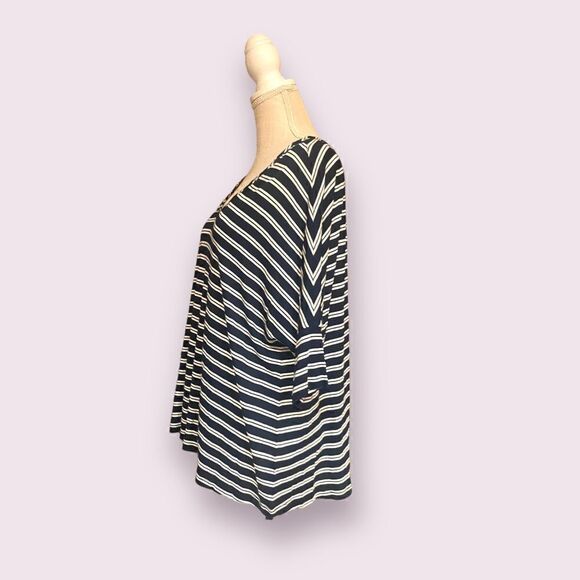 J. Crew| NWT Women’s Dolman-sleeve top in stripes size XS | Retail $39.50 - Picture 4 of 7
